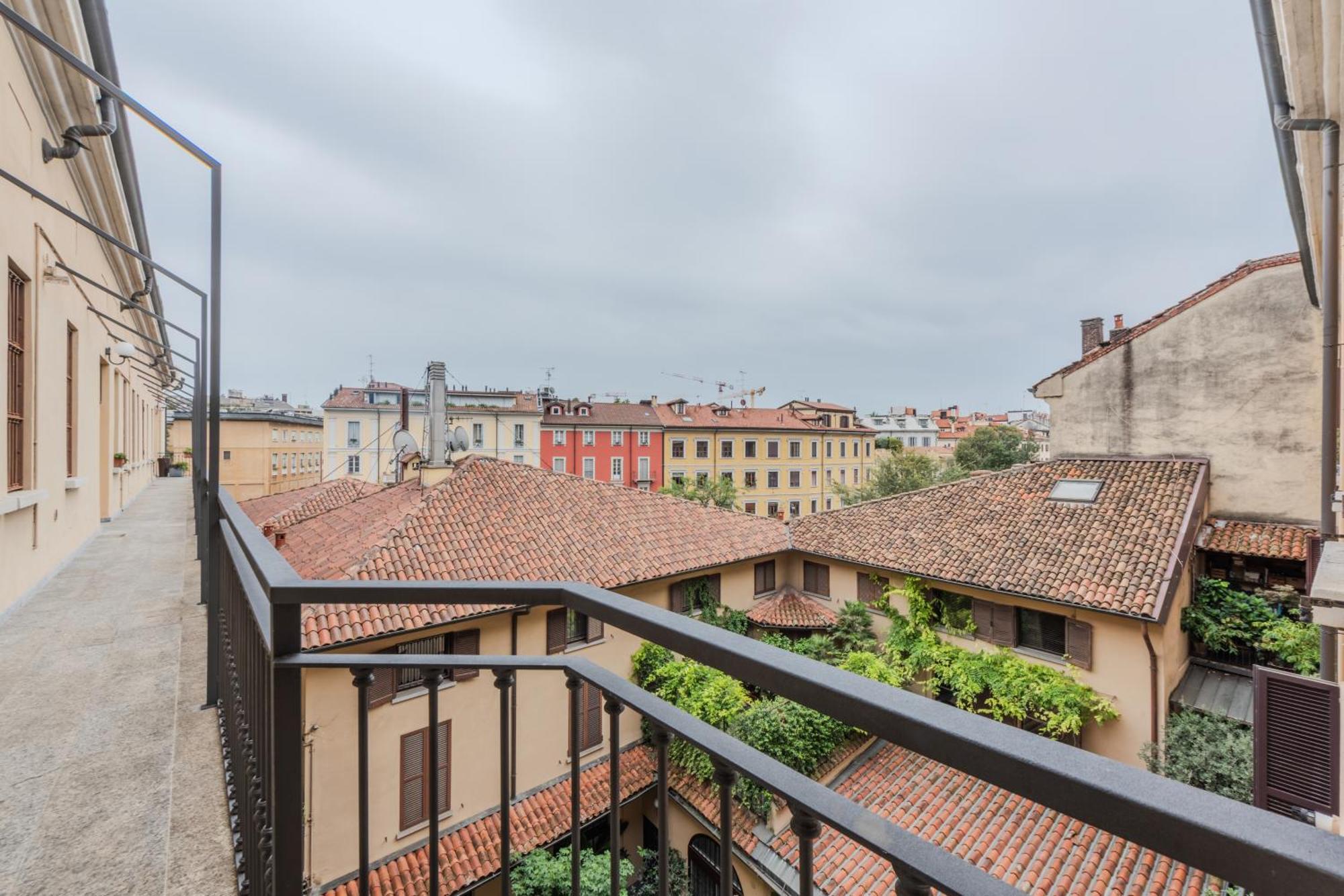 Appartement Porta Garibaldi Antique Charm à Milan Extérieur photo